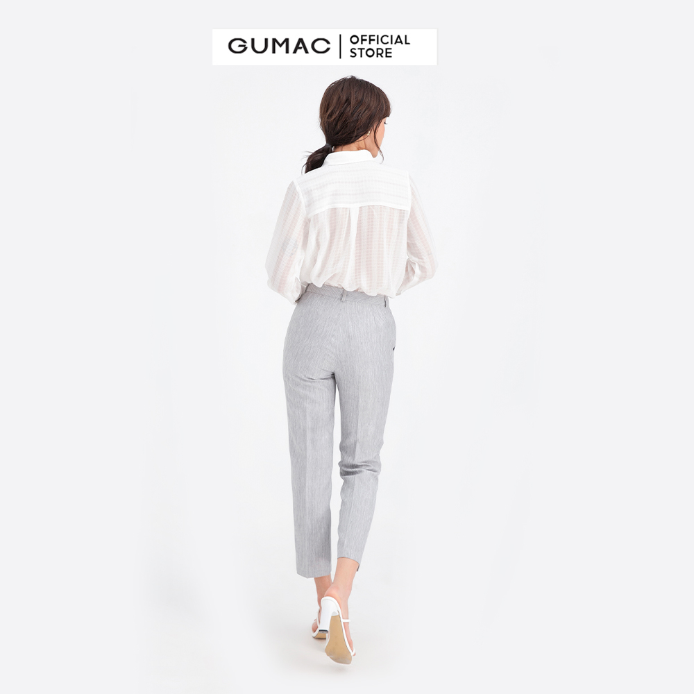 Quần tây nữ GUMAC QB726 cơ bản