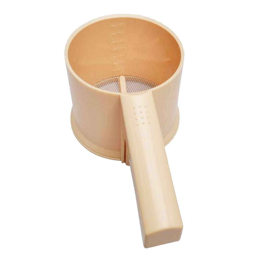 Icing Sugar Shaker Hand Flour Sifter Round Cooking Kitchen Accessories