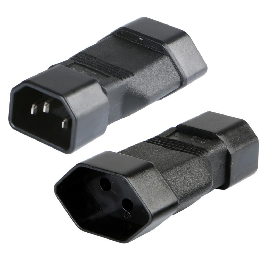 Durable IEC 320-C14    Converter adapter