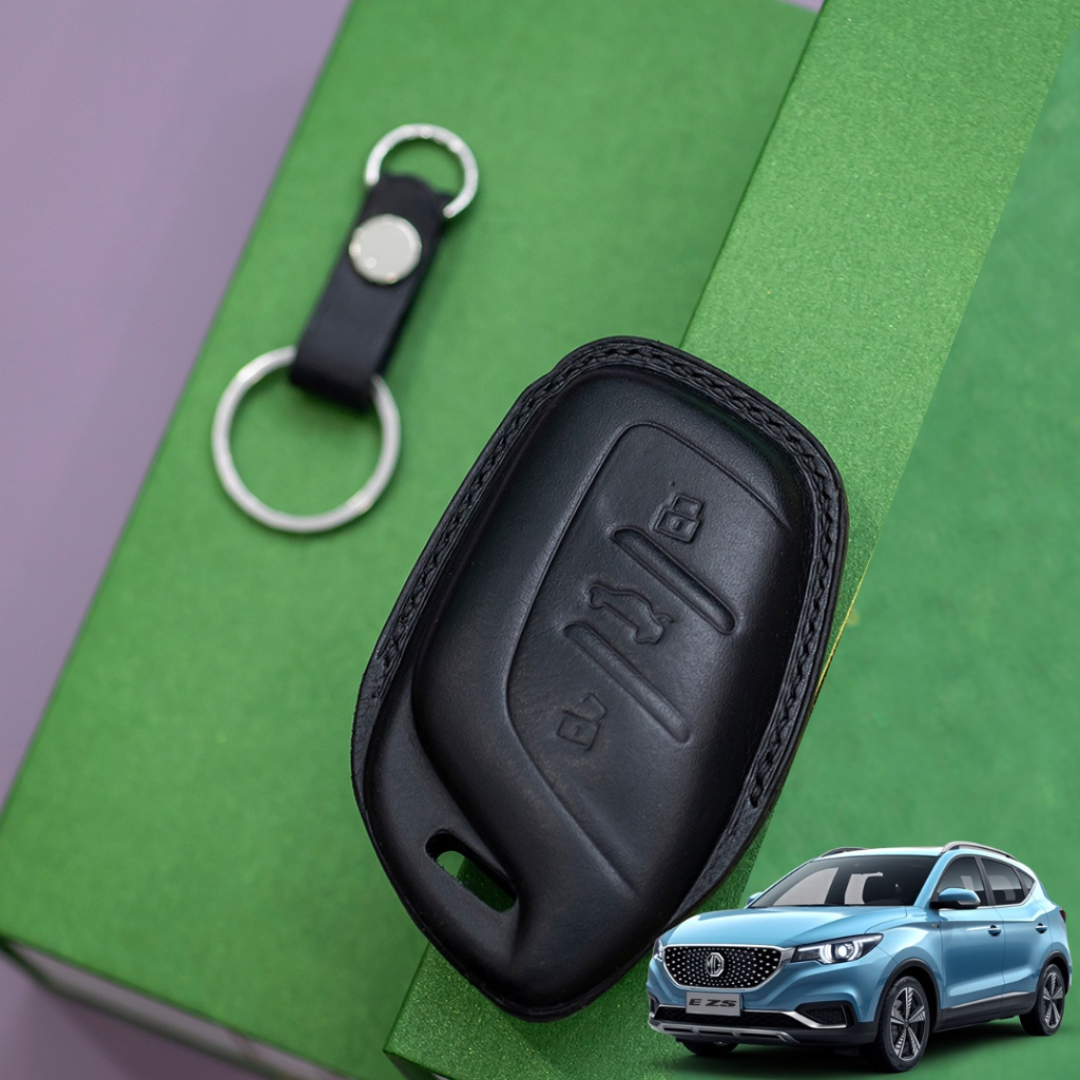 Bao Da Chìa Khóa ô tô MG ZS | Bọc chìa khóa ô tô da thật khâu tay
