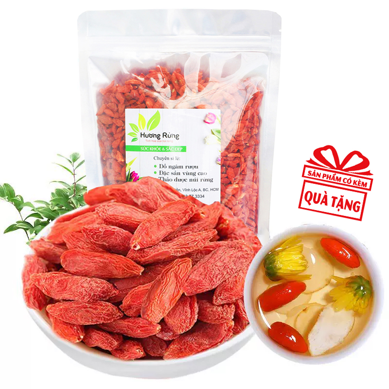 KỶ TỬ, CÂU KỶ TỬ 1kg loại đặc biệt to đỏ ngọt, tăng cường thị lực, đẹp da giảm cân
