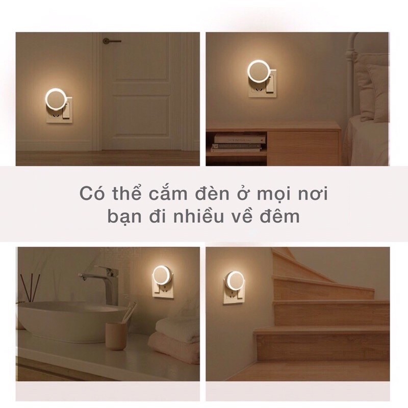 Đèn ngủ led cảm biến ánh sáng thông minh thương hiệu DORON