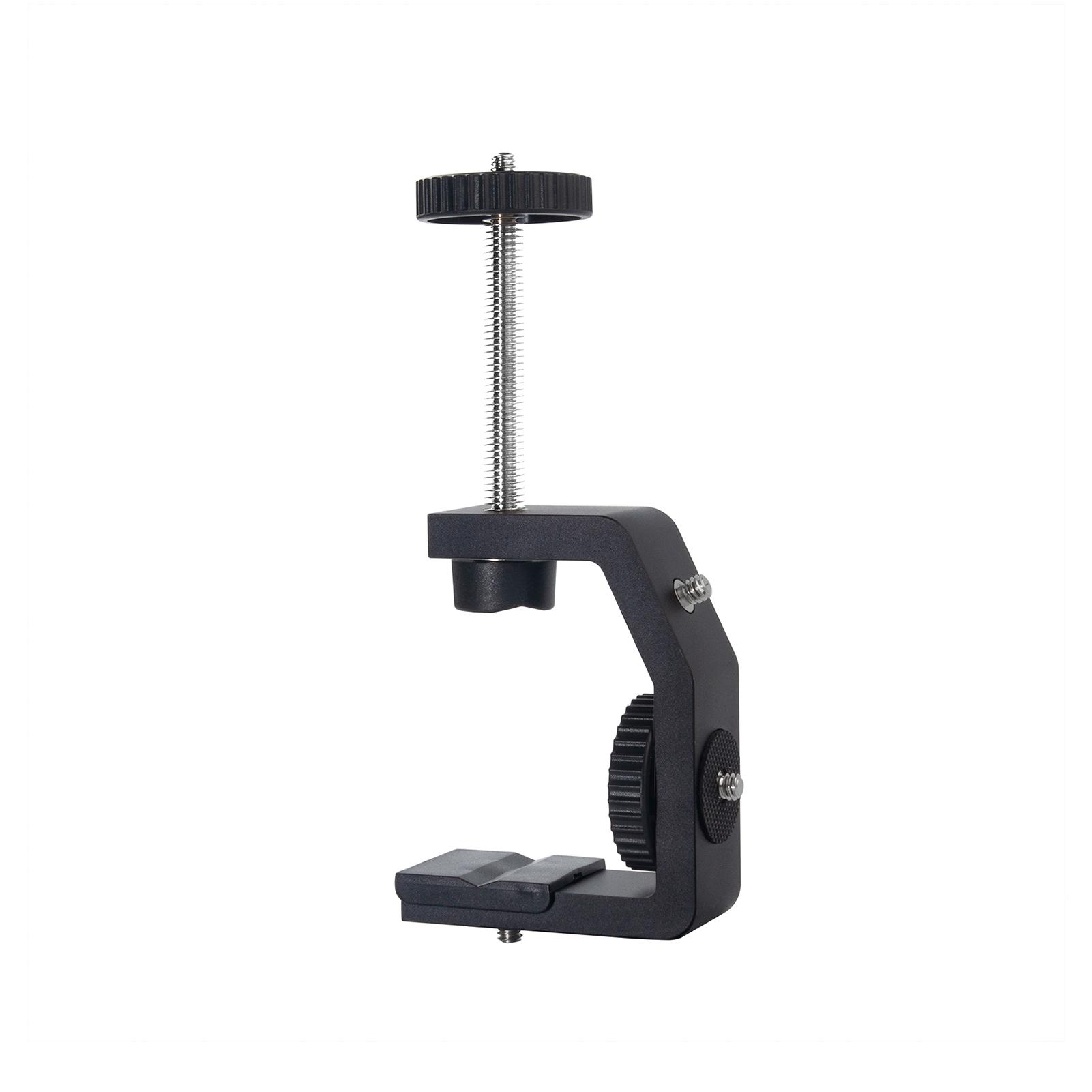 Universal C-Clamp Multifunctional Aluminum Alloy C Clamp Mount with 1/4 Inch Screw for Camera Microphone Video Light