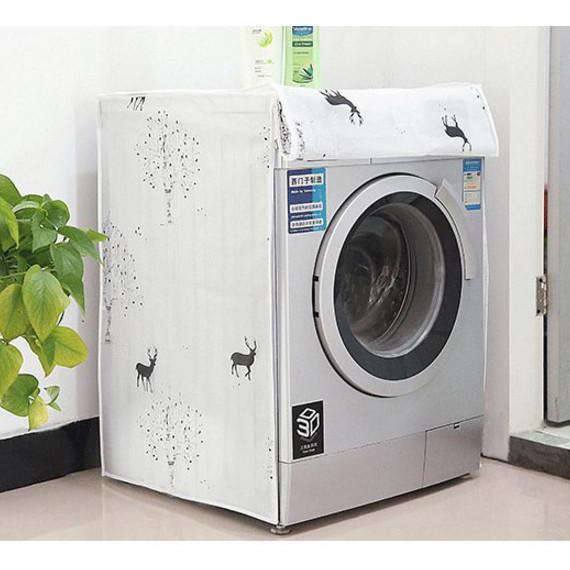 Áo trùm máy giặt chống thấm loại dày - Cửa trên, Cửa trước dưới 7kg