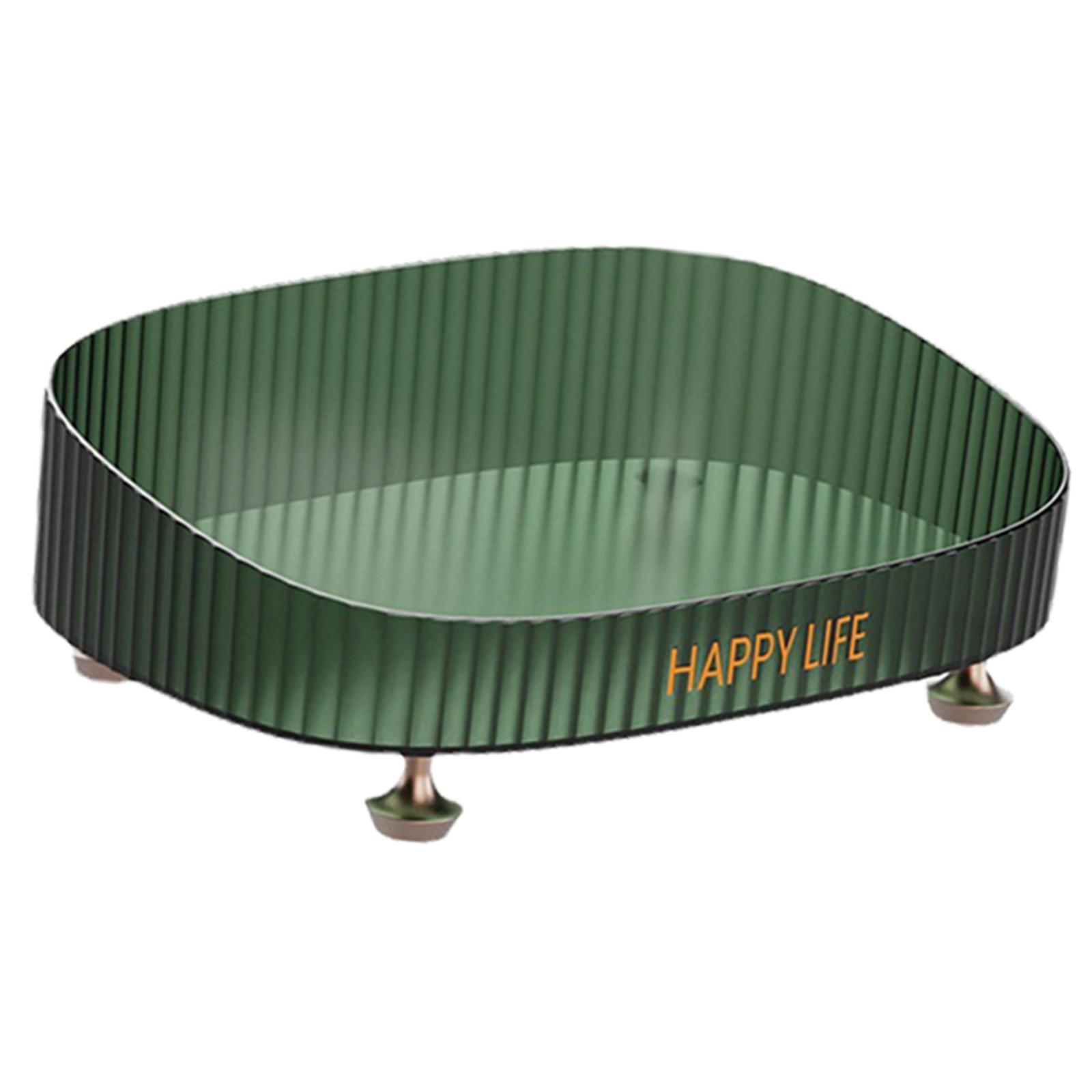 Vanity Tray Decorative Box Jewelry Trinket Display Storage Organizer