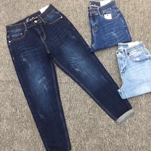 QUẦN BAGGY XƯỚC 9 tấc LƯNG THUN KIỂU