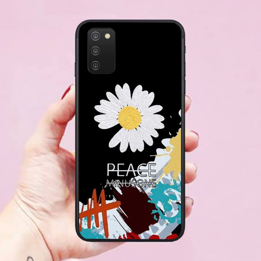 Ốp lưng dành cho điện thoại Samsung Galaxy A03-A03S-A03-Core hình BST Hoa Cúc