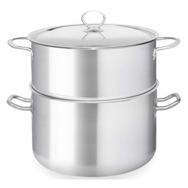 Bộ Nồi Xửng Hấp Inox 3 Đáy SATO ST03-30H Size 30cm - Chính Hãng