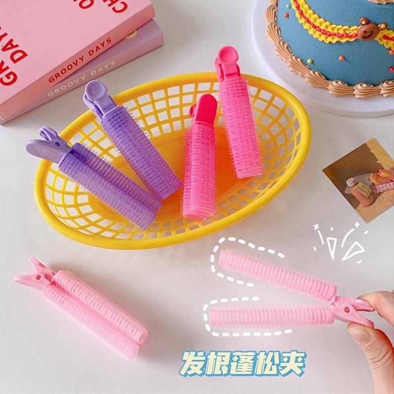 Kẹp phồng chân tóc Hàn Quốc / uốn mái thưa xinh xắn