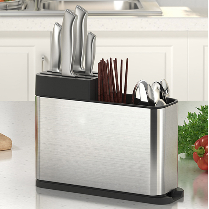 Kệ inox đựng dao kéo tiện dụng