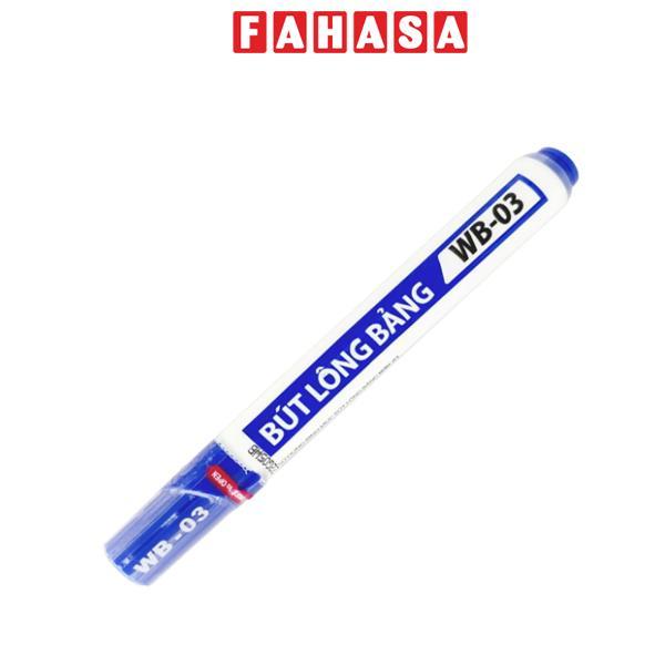 Bút Lông Bảng 2.5 mm - Thiên Long WB-03 - Mực Xanh