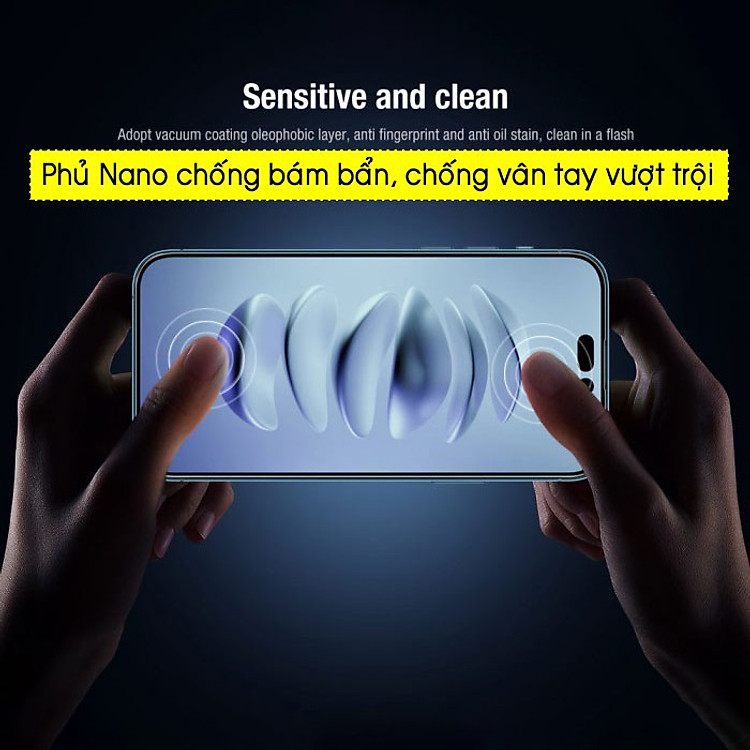Hình ảnh Dán kính cường lực màn hình cho iPhone 15, 15 Plus, 15 Pro, 15 Pro Max hiệu Nillkin CP+ Pro - Vát cạnh 2.5D, phủ nano hạn chế vân tay - Hàng nhập khẩu