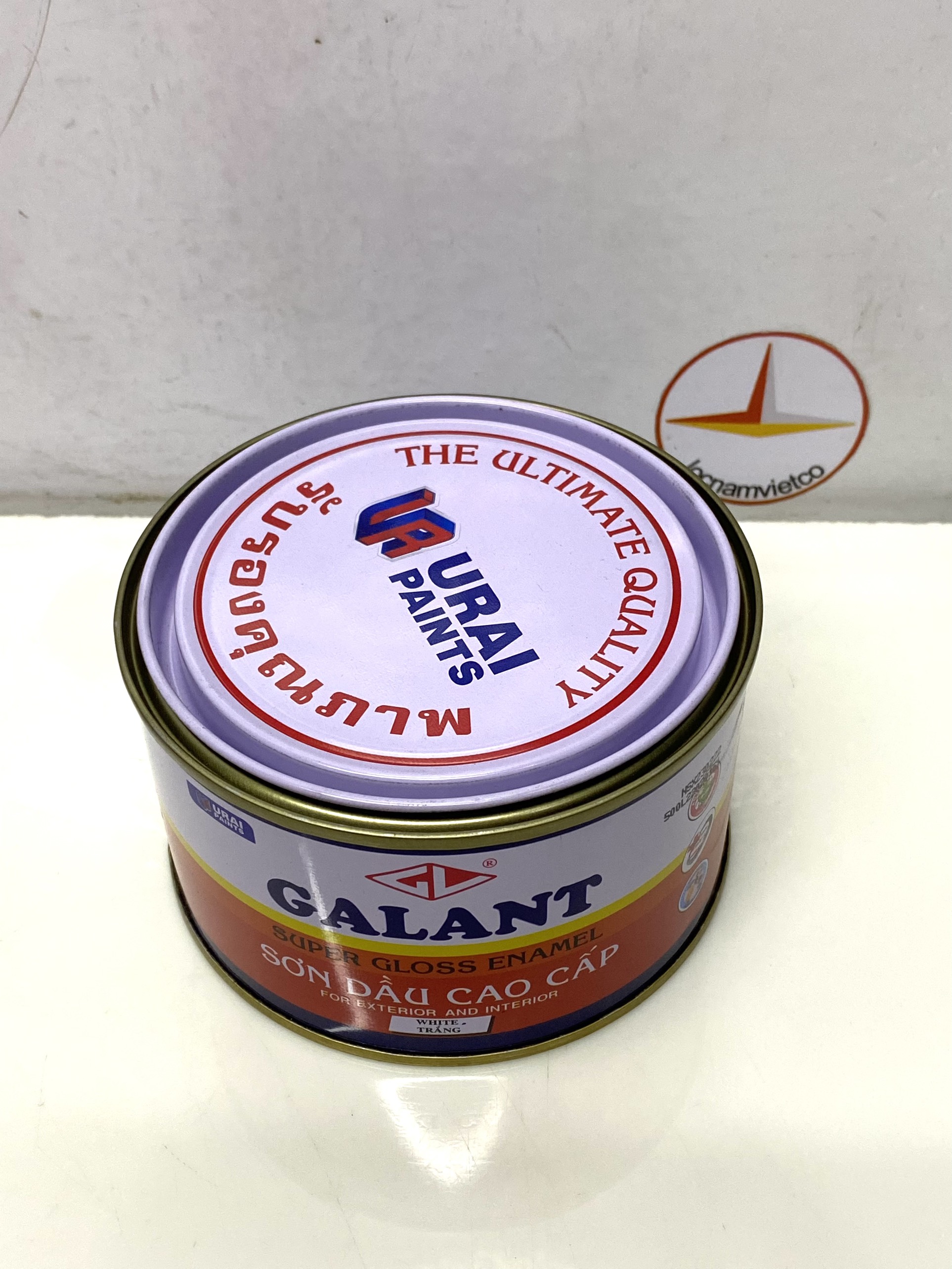 Sơn dầu Galant màu Trắng bóng 500 375ml