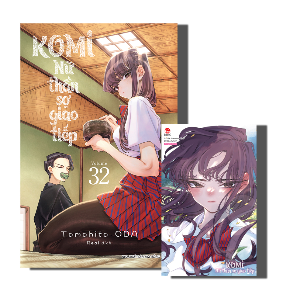 Sách Komi - Nữ Thần Sợ Giao Tiếp - Tập 32 [Tặng Kèm Card PVC]  