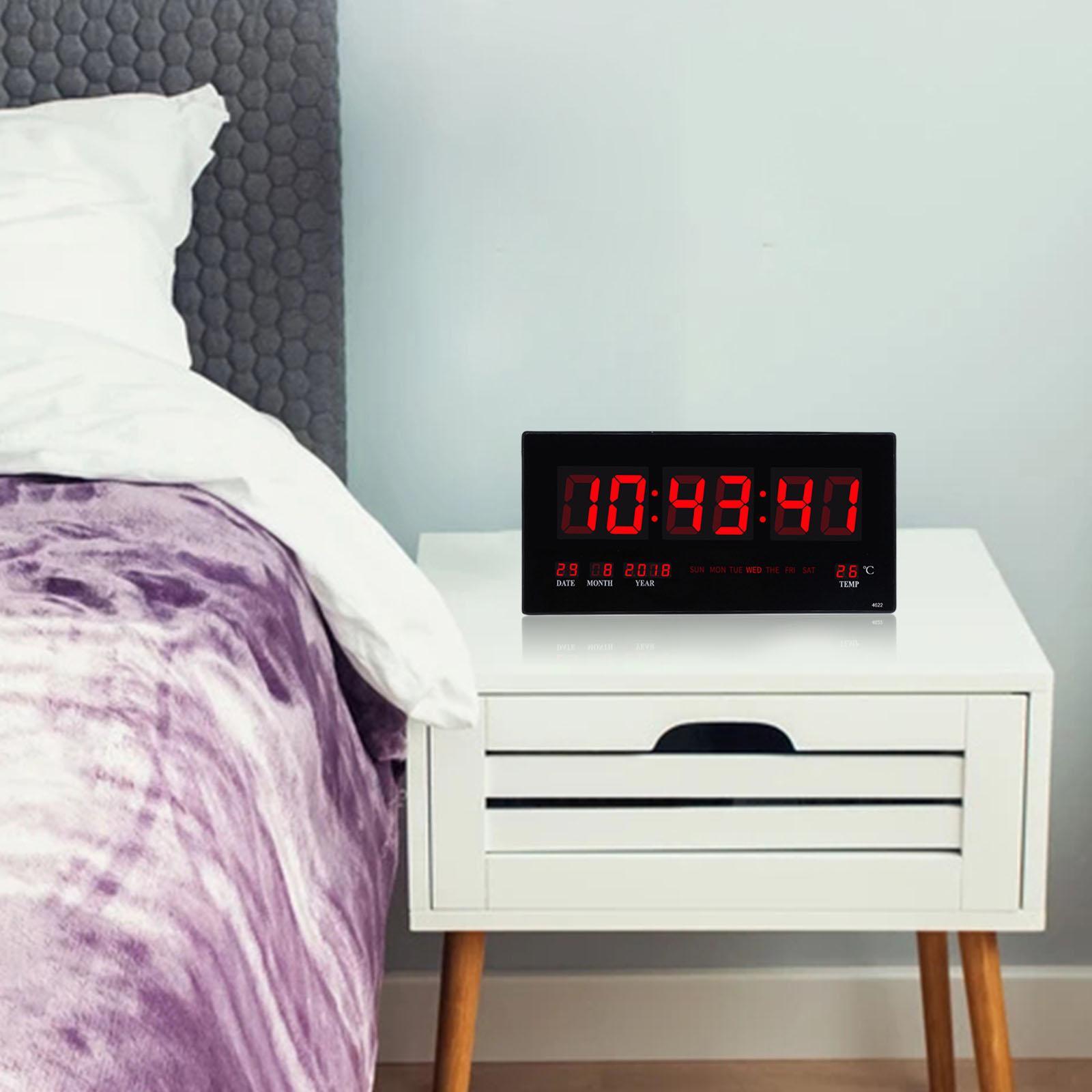 17'' LED Screen Clock 24H Time  US