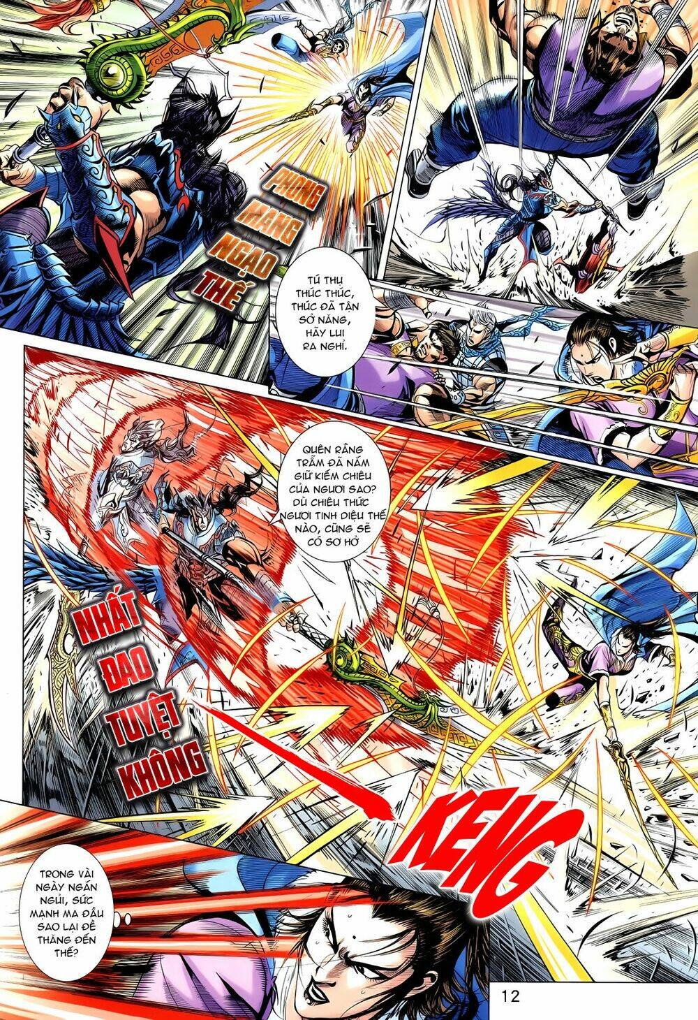 thần binh vấn thiên chapter 15 12