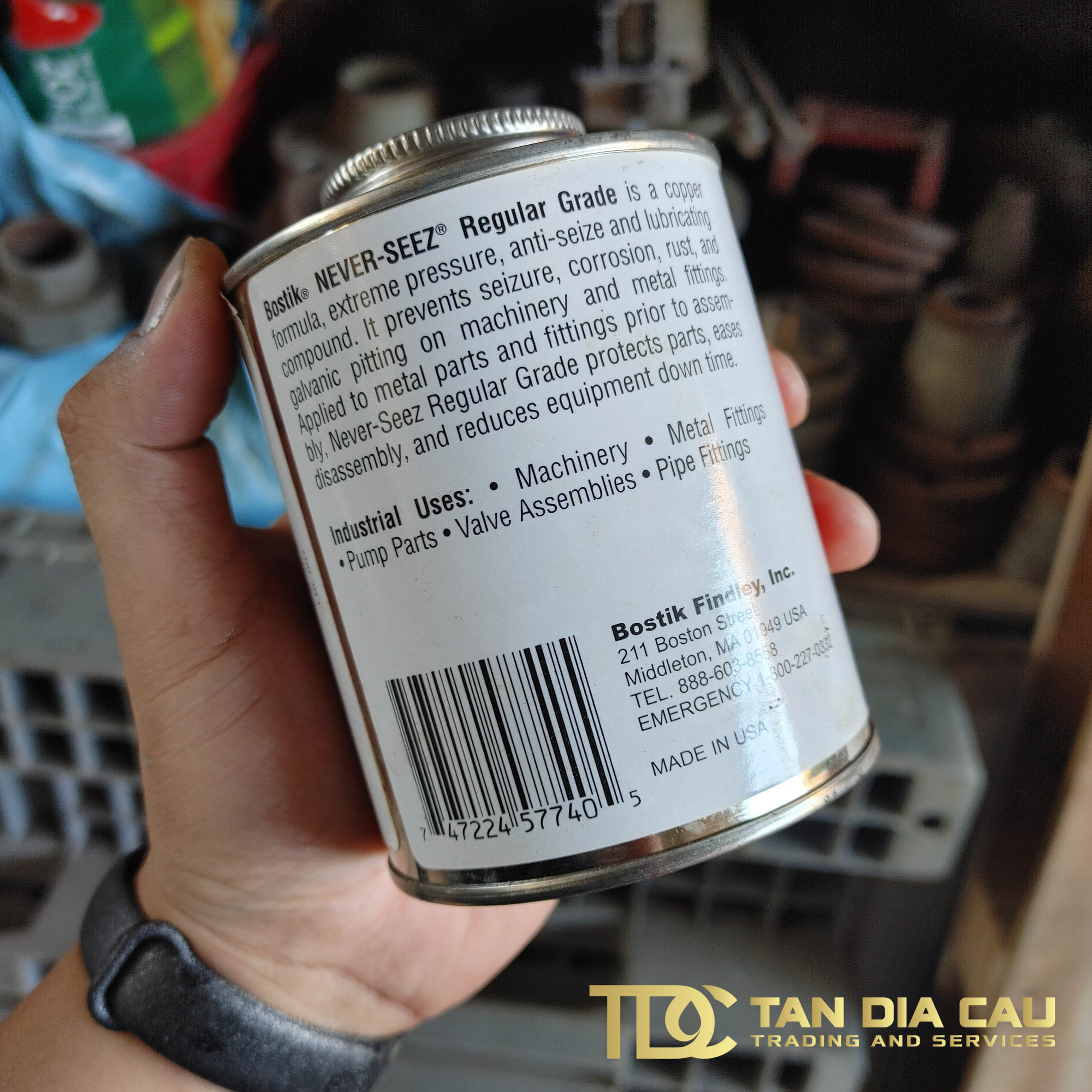 Mỡ Đồng Never-Seez Regular Copper Grade Anti-Seize - Bôi trơn và chống ăn mòn - Tandiacau