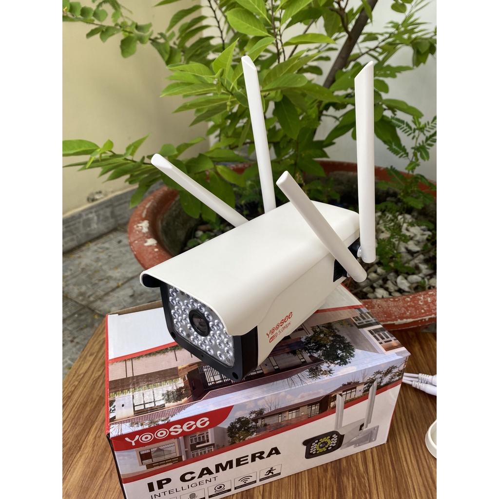 CAMERA WIFI YOOSEE NGOÀI TRỜI 4 RÂU 5M XOAY 355 ĐỘ ĐÀM, THOẠI 2 CHIỀU, BAN ĐÊM CÓ MÀU - Hàng nhập khẩu