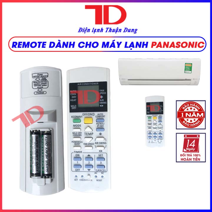 Điều khiển điều hòa Pana Inverter