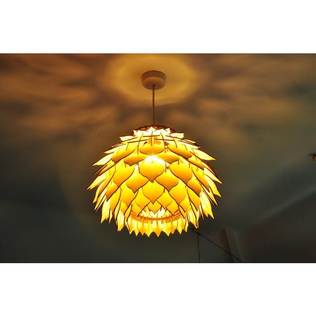 ĐÈN GỖ THẢ PHÒNG KHÁCH