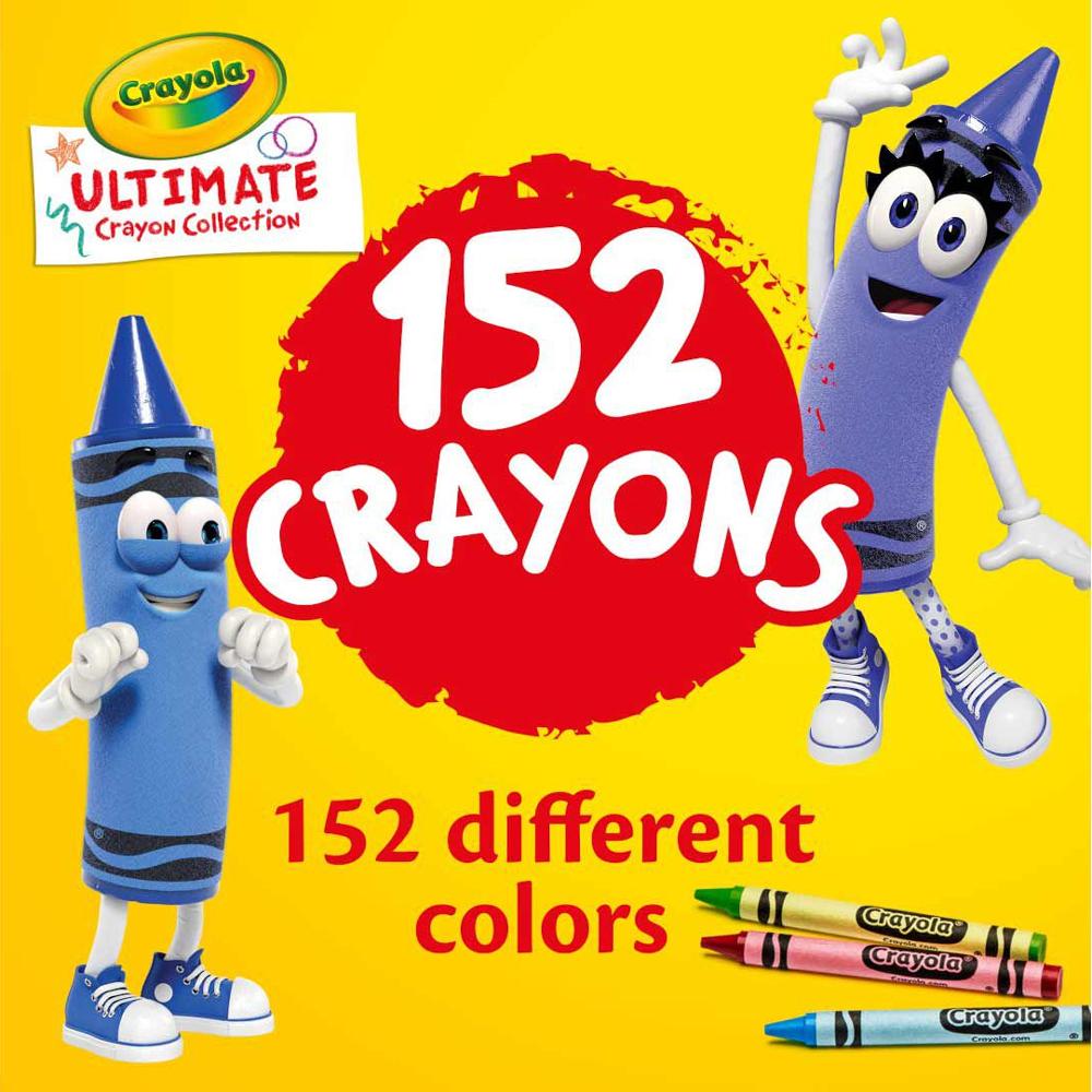 Hộp 152 Bút Sáp Màu Crayon - Crayola 520030