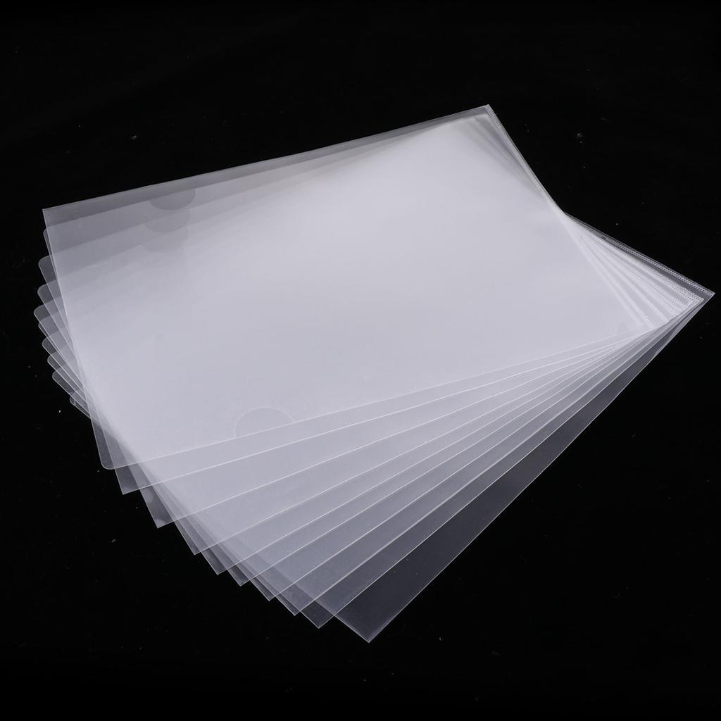 10   Document Storage Clear Sleeves Holder  Organizer