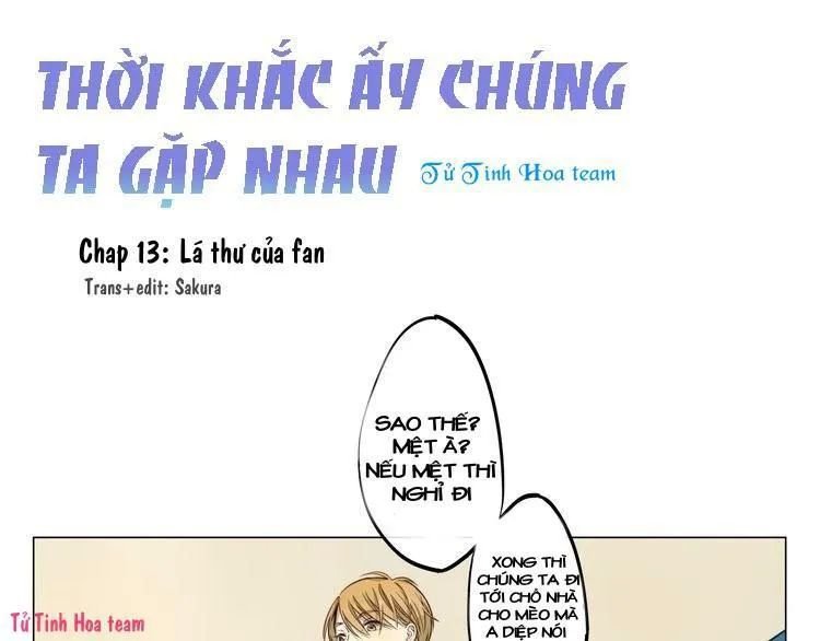 thời khắc ấy, chúng ta gặp nhau chapter 13 2