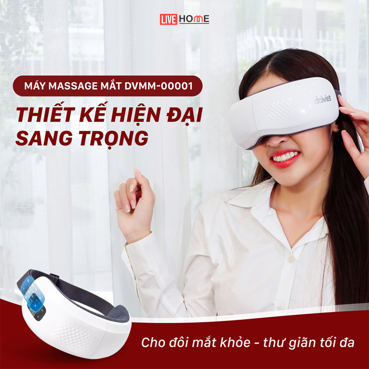 Máy Massage Mắt Đại Việt DVMM-00001