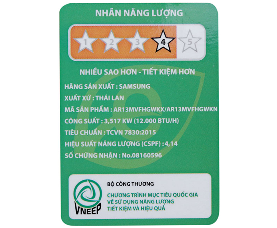 Điều Hòa Inverter Samsung AR13MVFHGWKNSV (1.5HP) - Hàng Chính Hãng