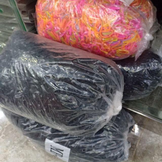 SỈ 1KG Chun Nịt Đen, Chun Nịt Màu, Chun Buộc Tóc Siêu Dai Siêu Rẻ