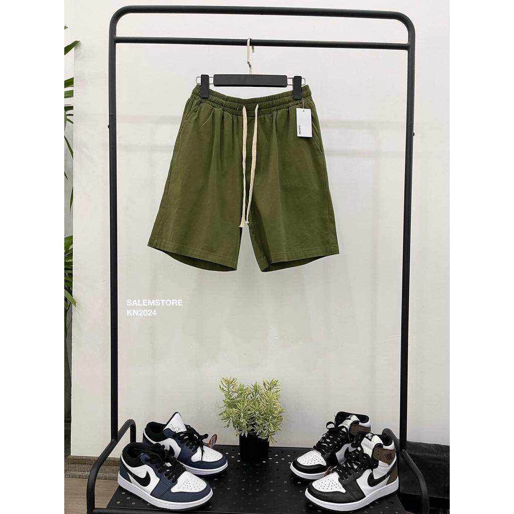 Quần Short Đùi Nam Chất Linen Lưng Thun