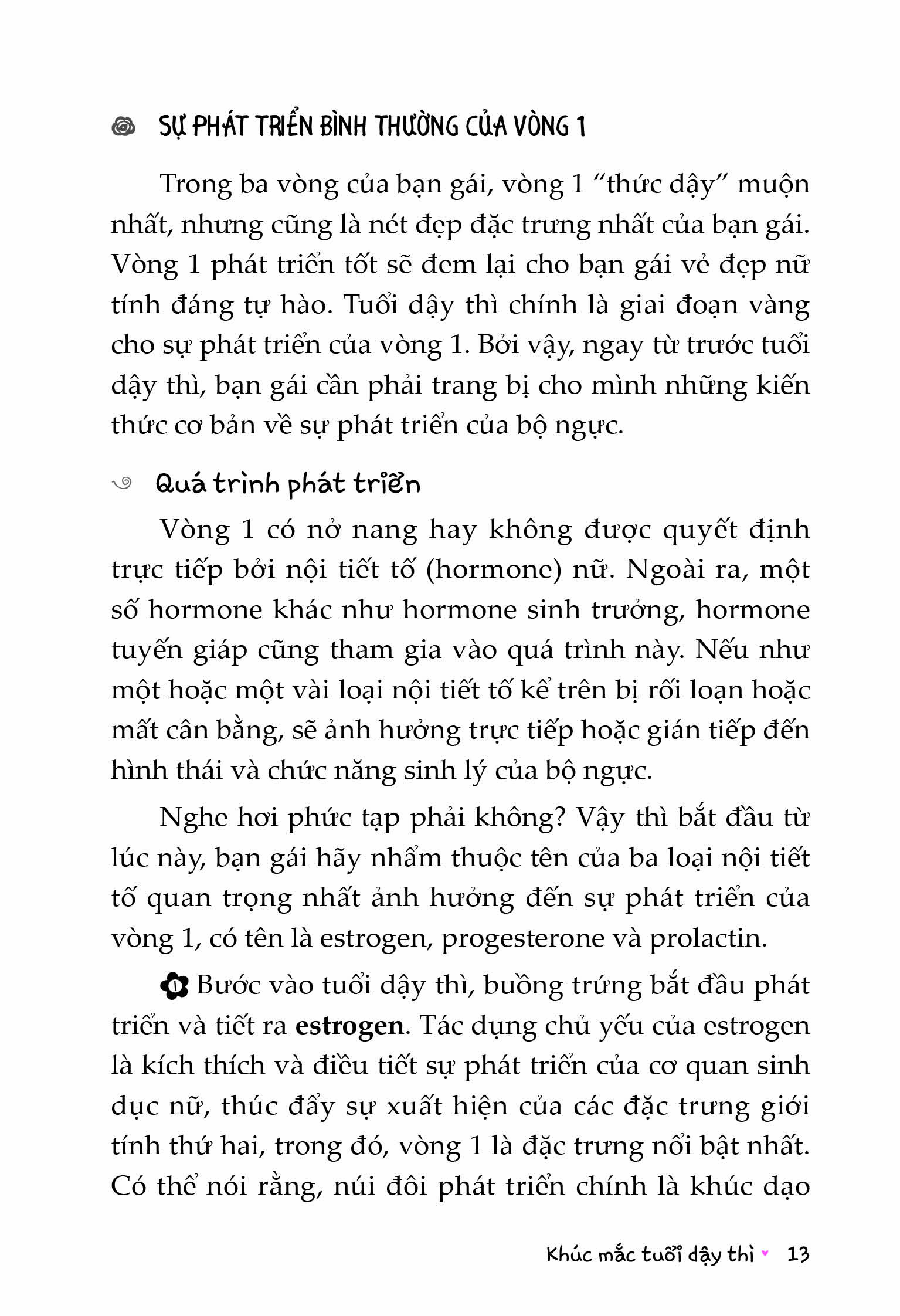 Khúc mắc tuổi dậy thì - Tủ sách Giáo dục Giới tính tập 1