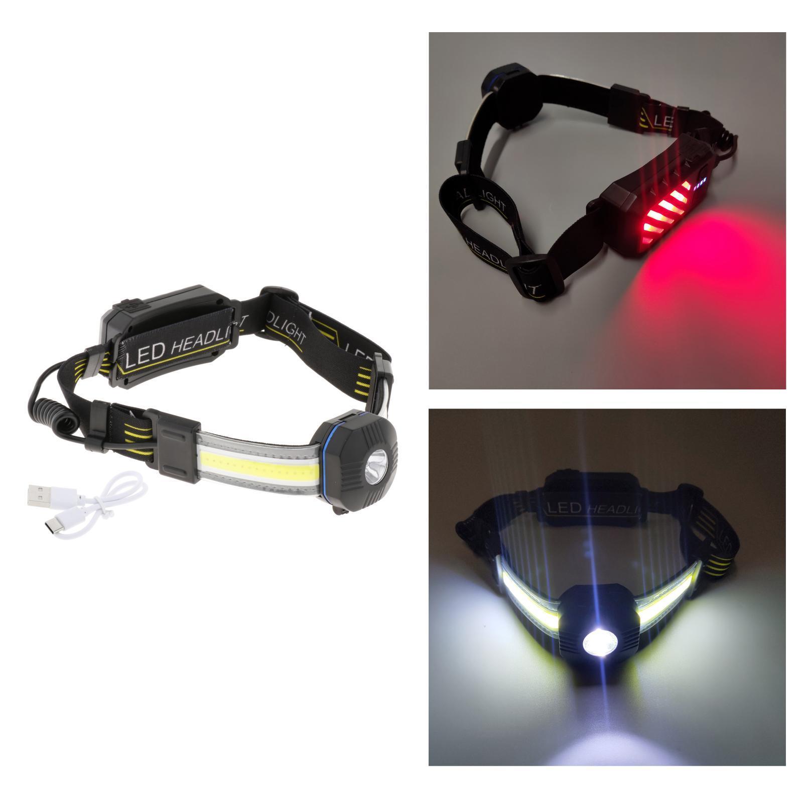 7 Mode  Rechargeable Head  Walking Hiking Fishing