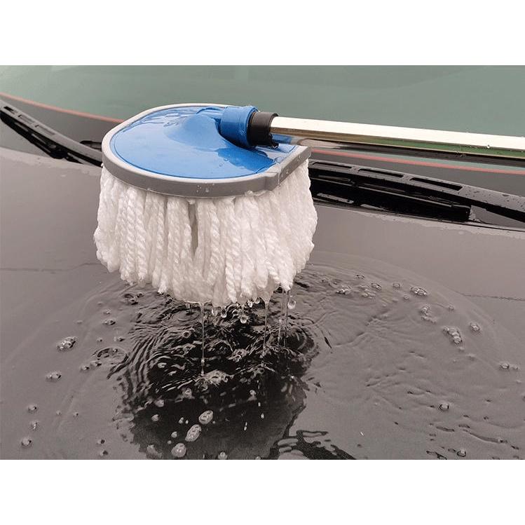 Chổi rửa xe 2 trong 1 kèm vòi nước đa năng tiện lợi hàng tốt bền bỉ tạo bọt, cây lau xe xịt nước | Ô tô Trendy Car