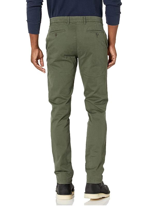 Quần Kaki Nam Goodthreads Men's Skinny-Fit Washed Comfort Stretch Chino Pants Olive - SIZE 28-29-31