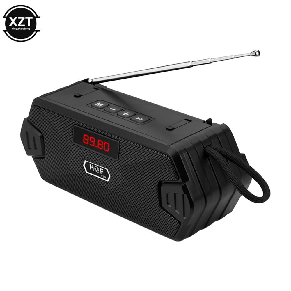 Diễn viên di động của loa di động không dây di động không dây với fm radio di động loa nhỏ loa nhỏ Color: Red