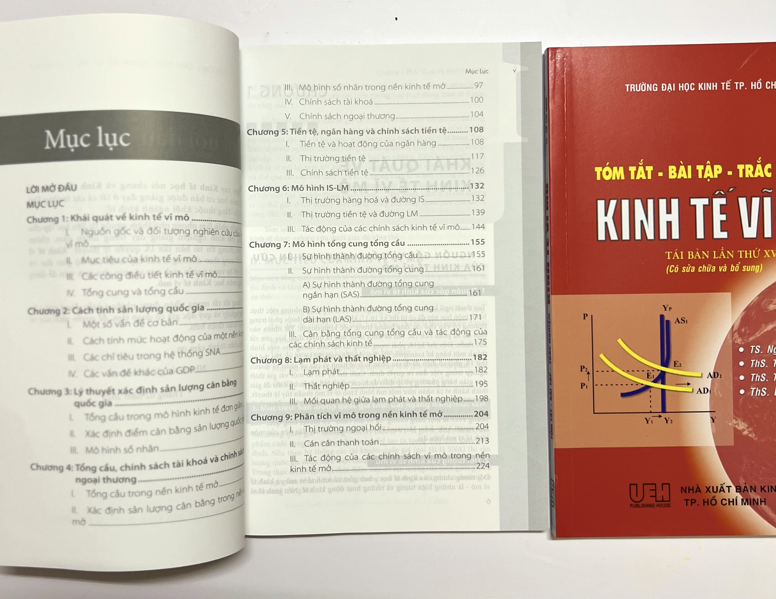 Sách - Combo Kinh Tế Vĩ Mô và Tóm Tắt - Bài Tập - Trắc Nghiệm Kinh Tế Vĩ Mô