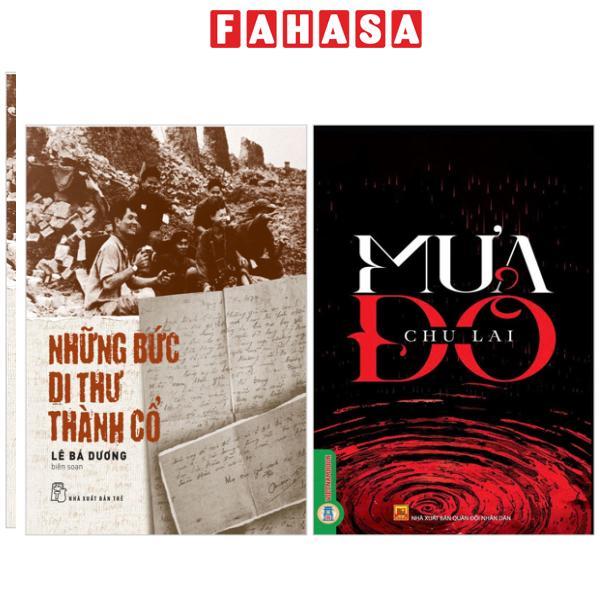 Sách - Combo Sách Những Bức Di Thư Thành Cổ + Mưa Đỏ (Bộ 2 Cuốn)