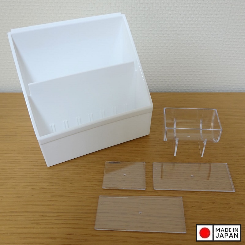 Khay đựng đồ đa dụng 2 ngăn Desk Labo - Made in Japan