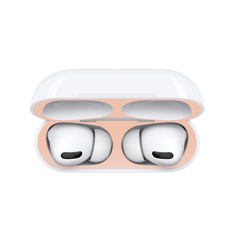Miếng Dán Chống Bụi Kim Loại Dành Cho Airpods Pro 2/ Airpods 3- Hàng chính Hãng