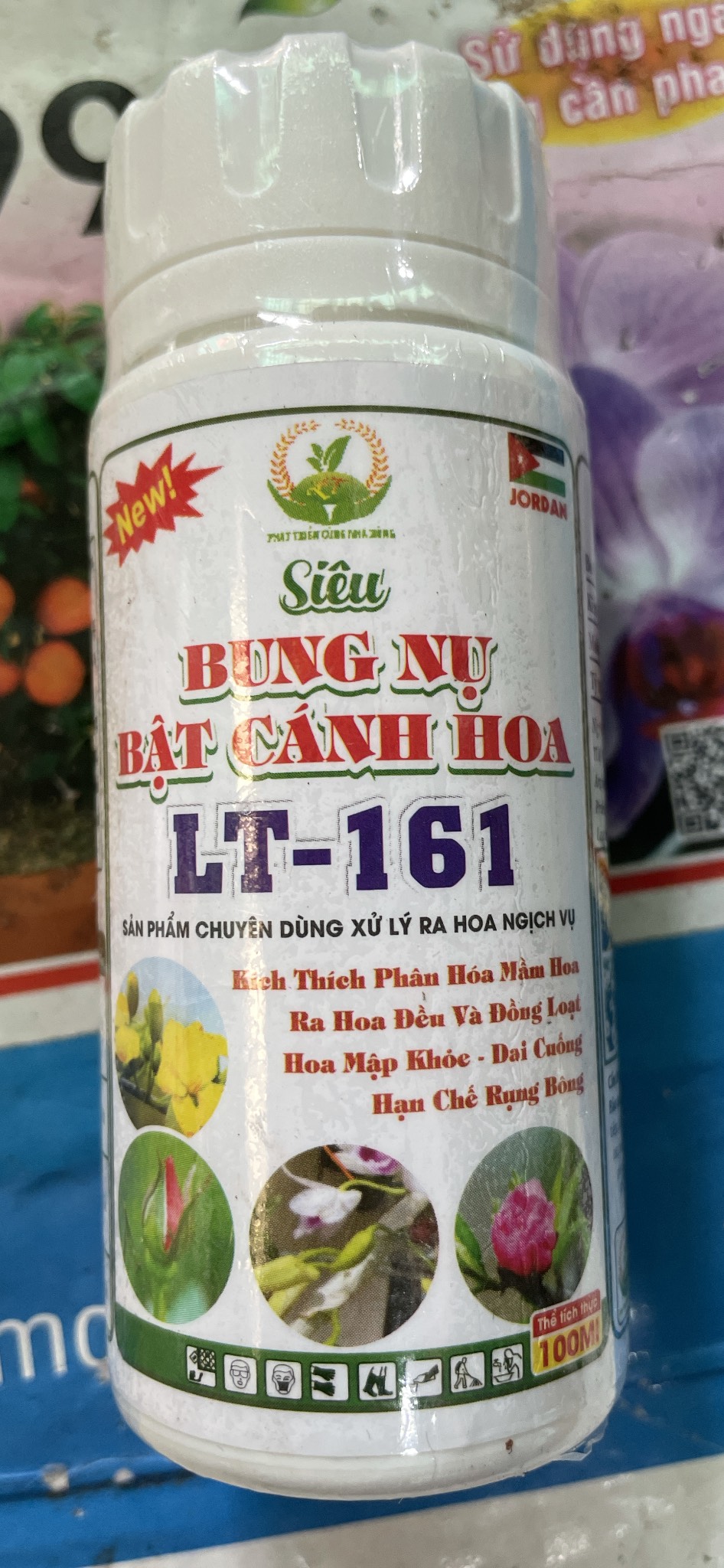 Siêu bung nụ Bật cánh hoa LT-161 lọ 100ml