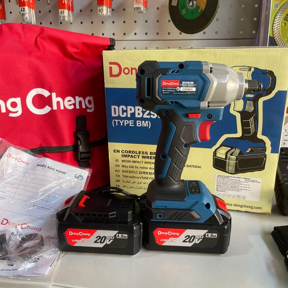 MÁY BẮT ỐC DÙNG PIN 20V 298N DONGCHENG DCPB298BM (GỒM 2 PIN 20V/4AH) - HÀNG CHÍNH HÃNG
