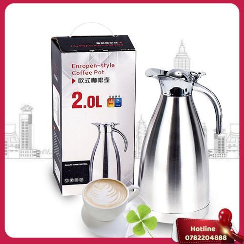 Bình Giữ Nhiệt Inox Cao Cấp 2 Lít - Miễn Phí Vận Chuyển