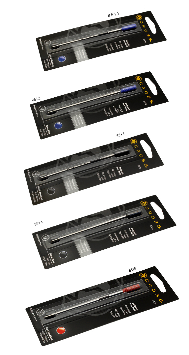 Ruột bút ký dành cho dòng Cross 8511, 8512, 8513, 8514, 8515 - 8511-Xanh