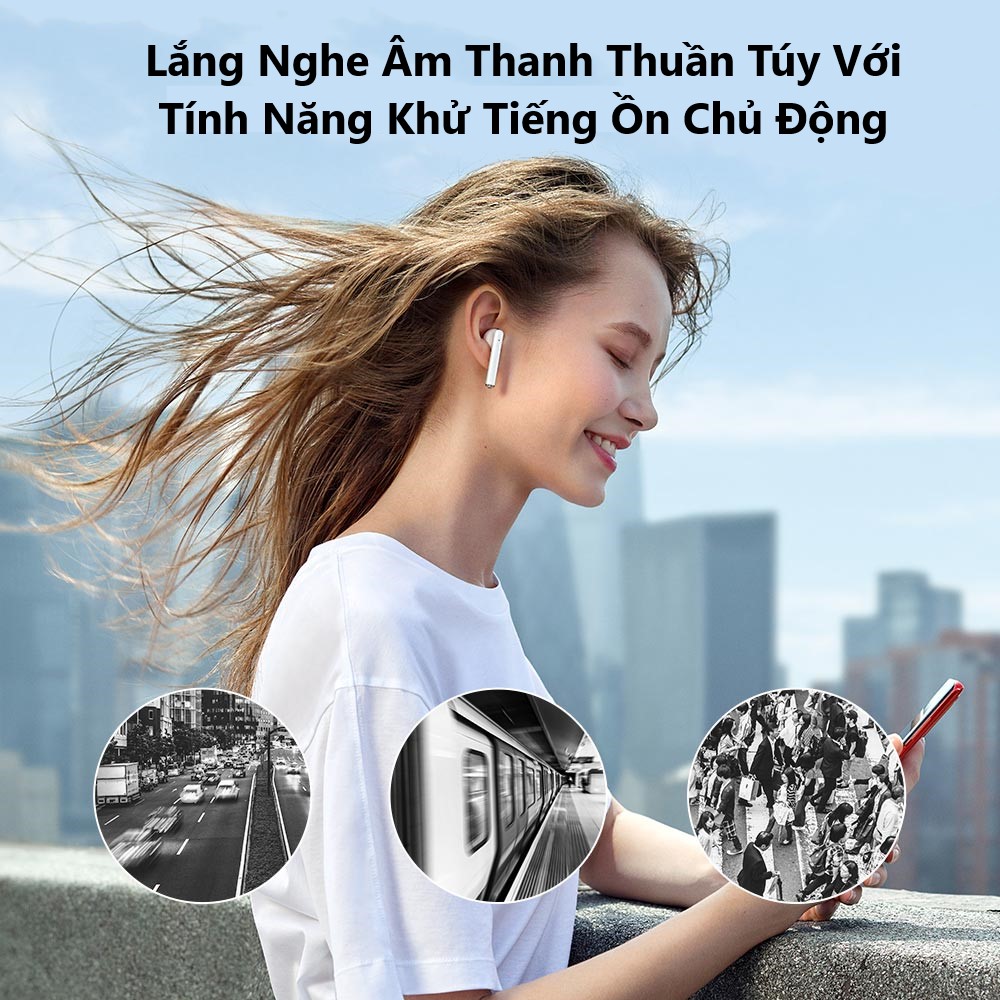 Tai nghe Bluetooth Huawei FreeBuds 3 - Hàng Phân Phối Chính Hãng