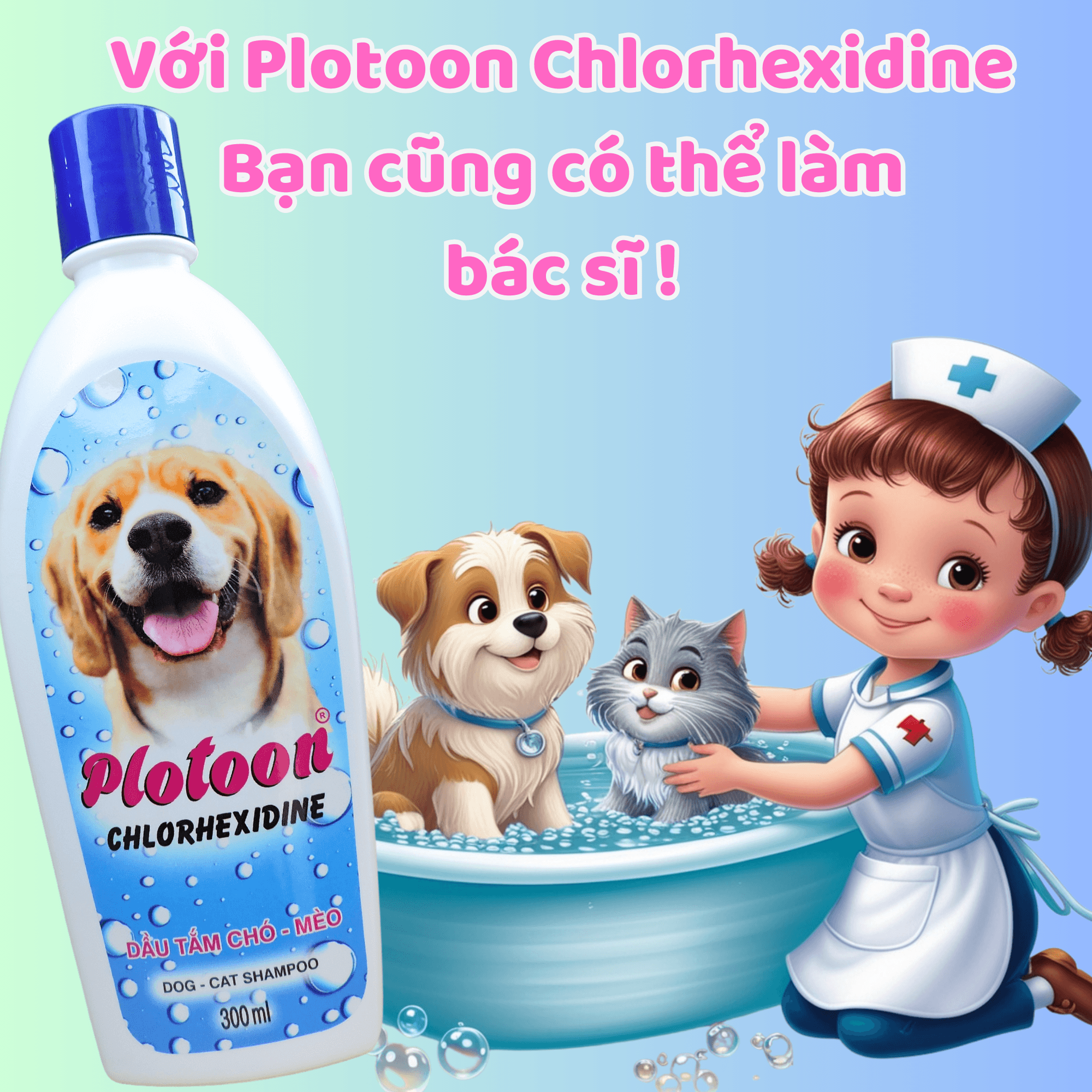 Dầu Tắm Plotoon Chlorhexidine 300ml