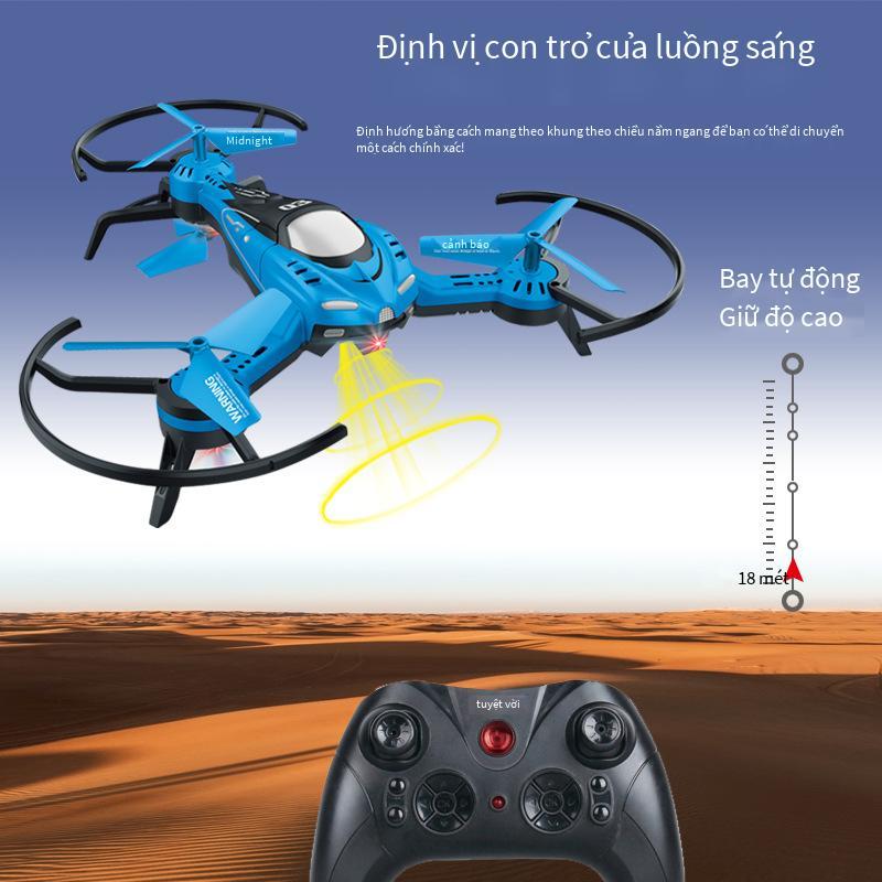 Phong cách mới nhất máy bay không người lái mini ba trục máy ảnh trên không máy bay đồ chơi máy bay điều khiển từ xa chụp ảnh trên không máy bay không người lái học sinh tiểu học nhỏ