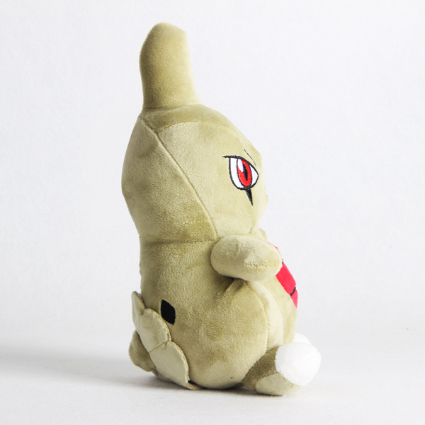 Gấu Bông Pokemon - Khủng Long Xanh Larvitar Yogiras (30 Cm) Gb277 (Tặng 1 Móc Khóa Dây Da Pu Đính Đá Lấp Lánh Màu Ngẫu Nhiên)