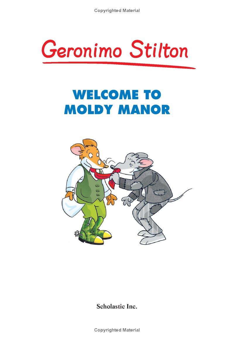 Sách ngoại văn: Geronimo Stilton #59: Welcome to Moldy Manor