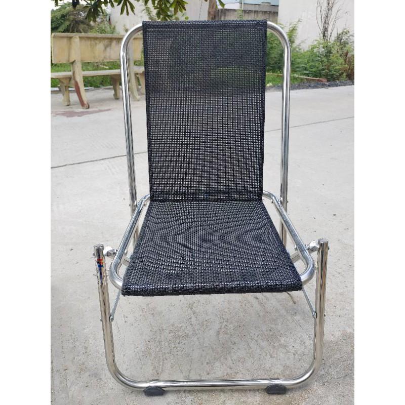 Ghế xếp lưới cao 86cm - dày nặng 2,4kg